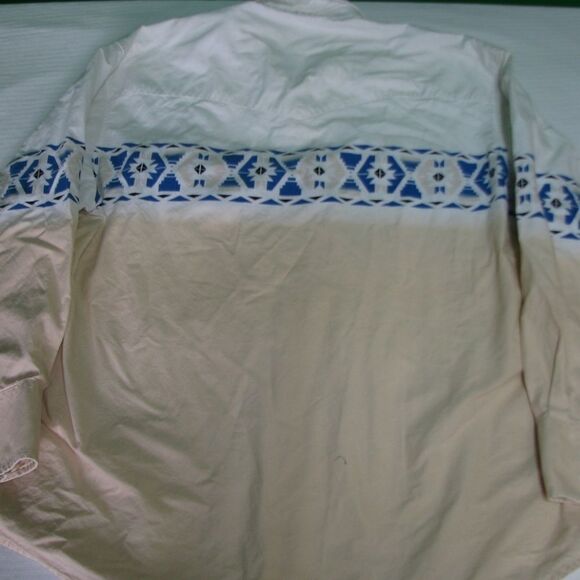 🔥💯🔥 Vintage Wrangler Western Button-Down Shirt - Picture 3 of 5